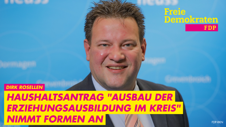 Dirk Rosellen, Vorsitzender FDP-Kreistagsfraktion